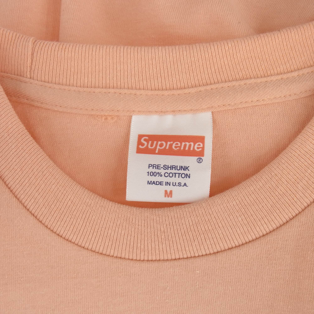 Supreme シュプリーム 16SS Burroughs Tee バロウズ フォト プリント 半袖 Tシャツ オレンジ系 M オレンジ系 M【新古品】【未使用】【中古】