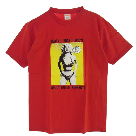Supreme シュプリーム 11SS JUICY TEE ジューシー 半袖 Tシャツ レッド系 M レッド系 M【新古品】【未使用】【中古】