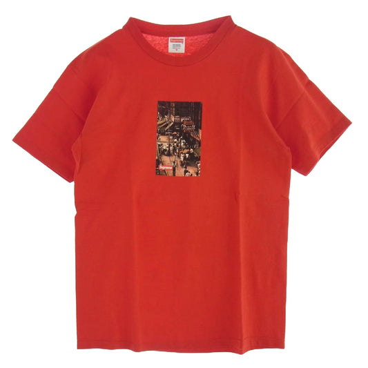 Supreme シュプリーム 10AW Classic Scene Tee クラシックシーン 半袖 Tシャツ 初期 アーカイブ レッド系 M レッド系 M【極上美品】【中古】