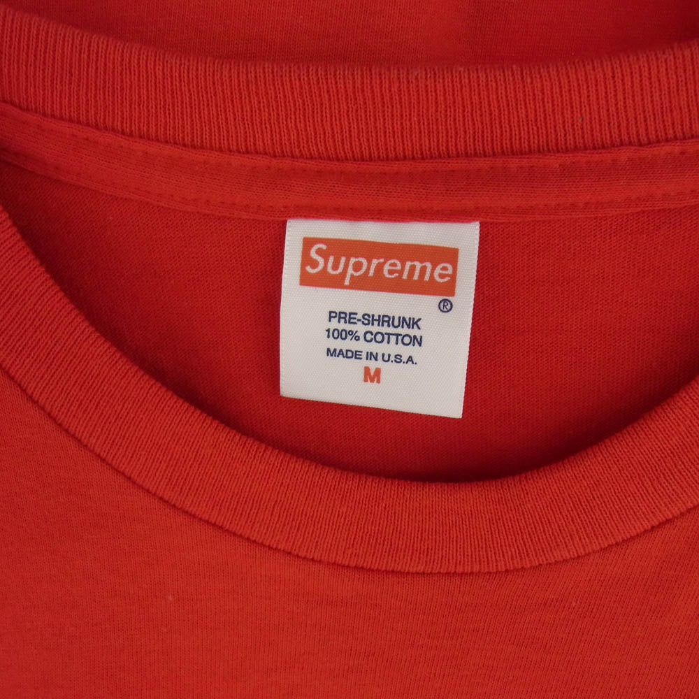 Supreme シュプリーム 10AW Classic Scene Tee クラシックシーン 半袖 Tシャツ 初期 アーカイブ レッド系 M レッド系 M【極上美品】【中古】