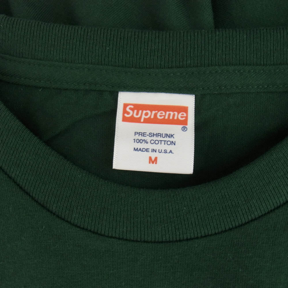 Supreme シュプリーム 16AW Sumo Tee 相撲 半袖 Tシャツ グリーン系 M グリーン系 M【極上美品】【中古】