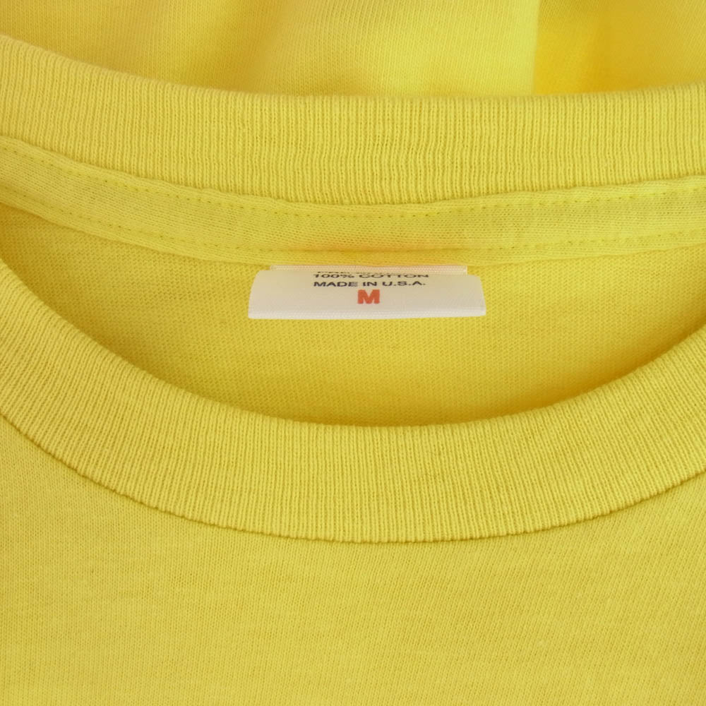 Supreme シュプリーム 11SS Curtis Mayfield photo Tee カーティス メイフィールド フォト 半袖 Tシャツ イエロー系 M イエロー系 M【極上美品】【中古】