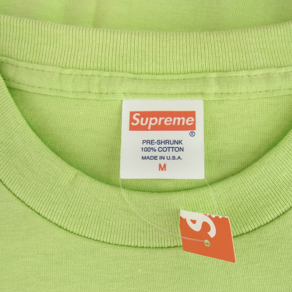 Supreme シュプリーム 13SS Pam Grier Tee パム・グリア フォト 半袖 Tシャツ グリーン系 M ライトグリーン系 M【新古品】【未使用】【中古】