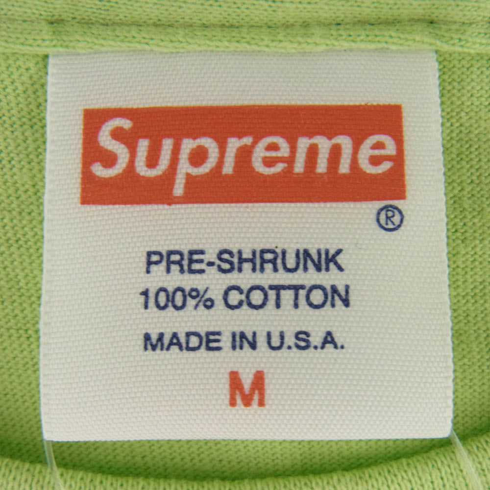 Supreme シュプリーム 13SS Pam Grier Tee パム・グリア フォト 半袖 Tシャツ グリーン系 M ライトグリーン系 M【新古品】【未使用】【中古】