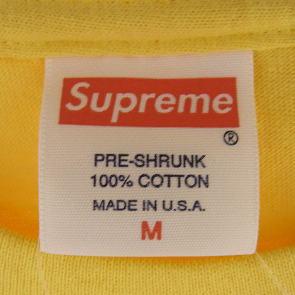 Supreme シュプリーム 09SS Slum Kids photo スラムキッズ 半袖 Tシャツ 初期 アーカイブ イエロー系 M イエロー系 M【新古品】【未使用】【中古】