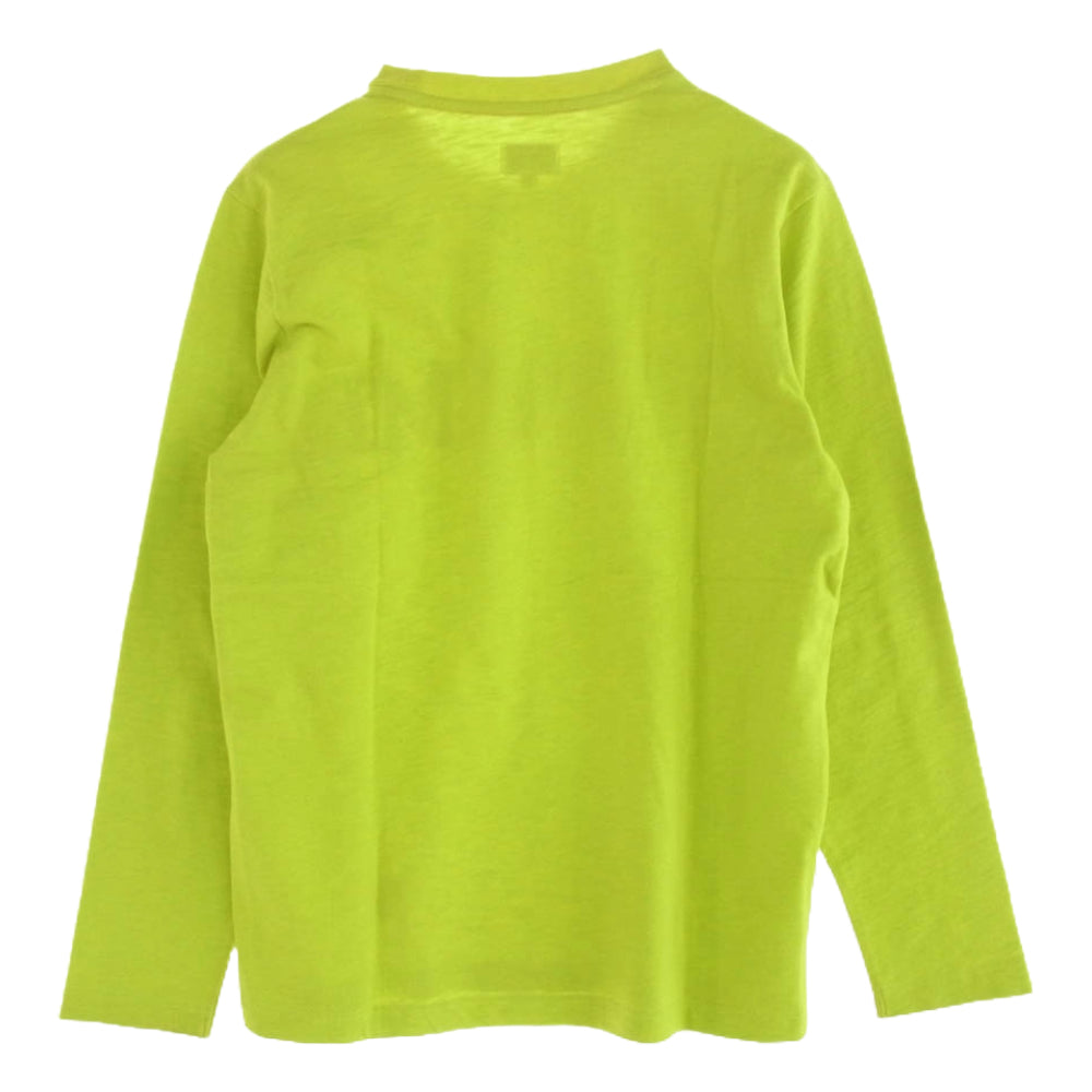 Supreme シュプリーム 12AW Reflective Longsleeve L/S Top リフレクティブ ロング スリーブ トップ 長袖 Tシャツ カットソー ネオンイエロー系 M イエロー系 M【極上美品】【中古】