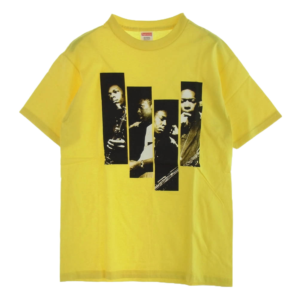 Supreme シュプリーム 09AW Blue Train Sessions Tee ブルートレイン セッションズ フォト 半袖 Tシャツ アーカイブ イエロー系 M パープル系 M【極上美品】【中古】