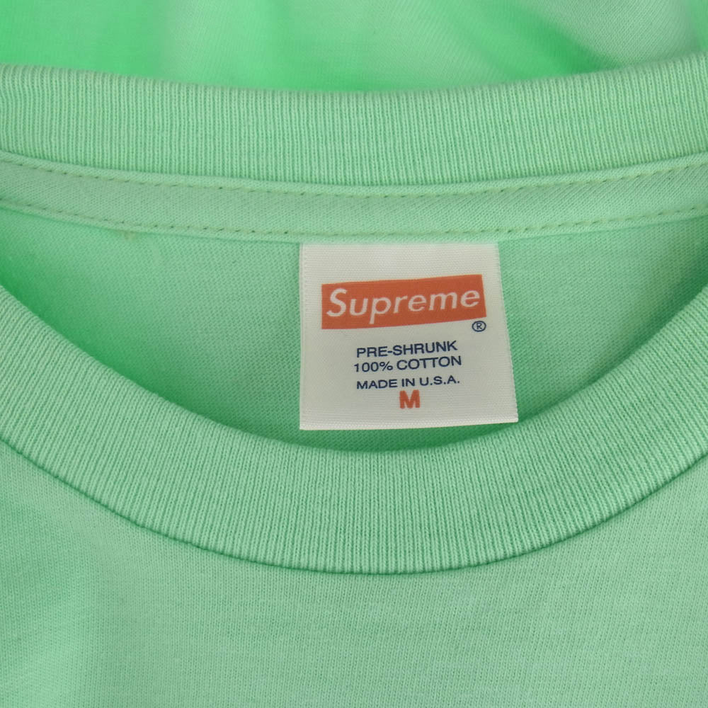 Supreme シュプリーム 13SS HORACE ANDY Tee ホレス アンディ フォト 半袖 Tシャツ グリーン系 M ライトグリーン系 M【極上美品】【中古】
