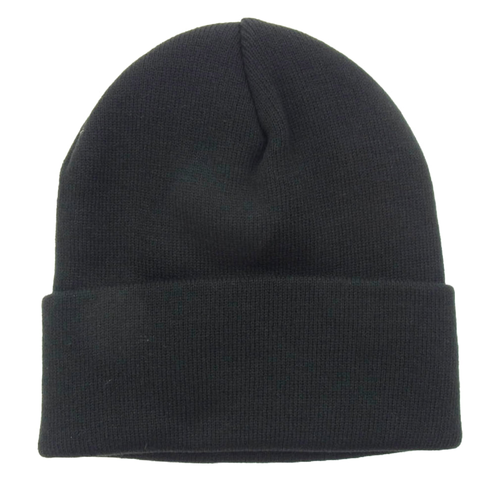 Supreme シュプリーム 24AW crest beanie クレスト ビーニー ニット キャップ ブラック系【極上美品】【中古】