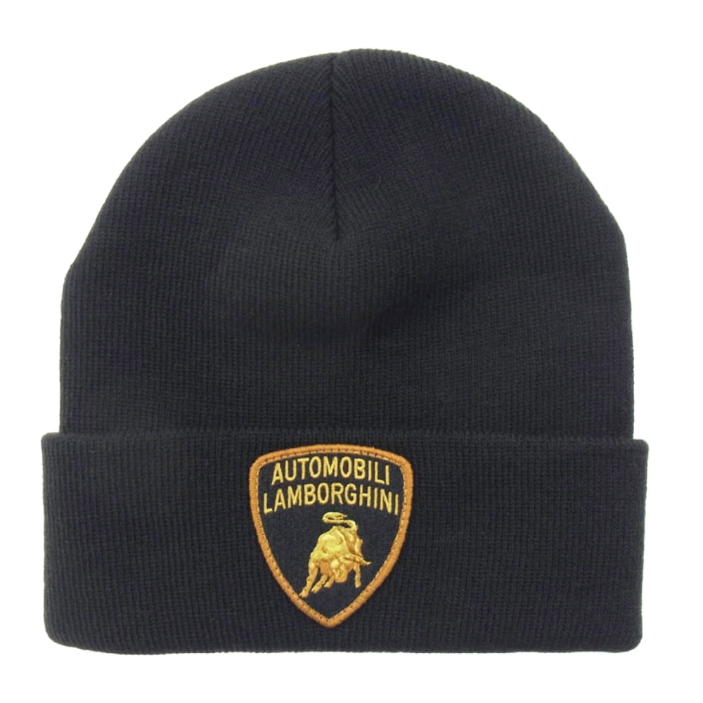 Supreme シュプリーム 20SS Automobili Lamborghini Beanie ランボルギーニ ビーニー ニット キャップ ブラック系【極上美品】【中古】