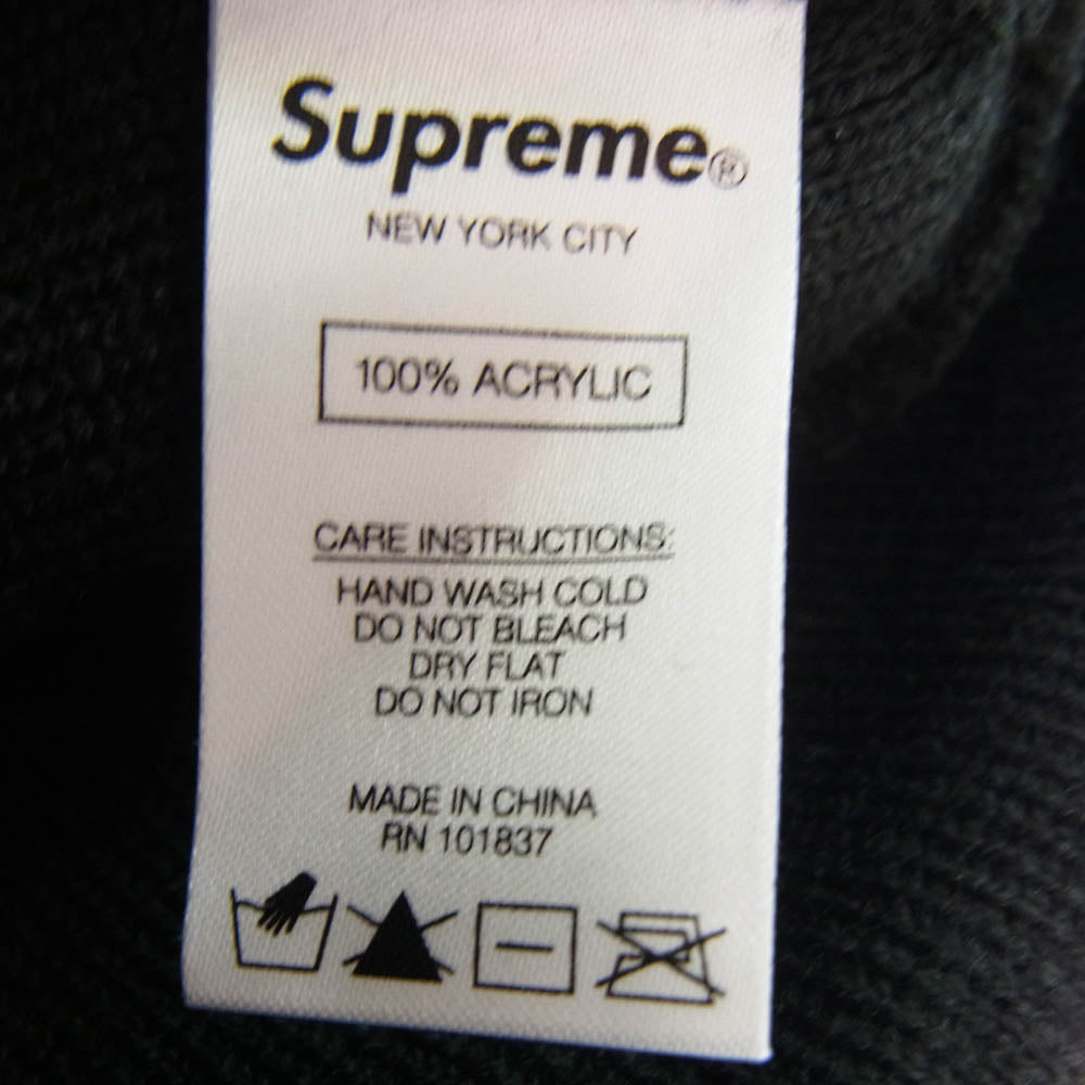 Supreme シュプリーム 20SS Automobili Lamborghini Beanie ランボルギーニ ビーニー ニット キャップ ブラック系【極上美品】【中古】