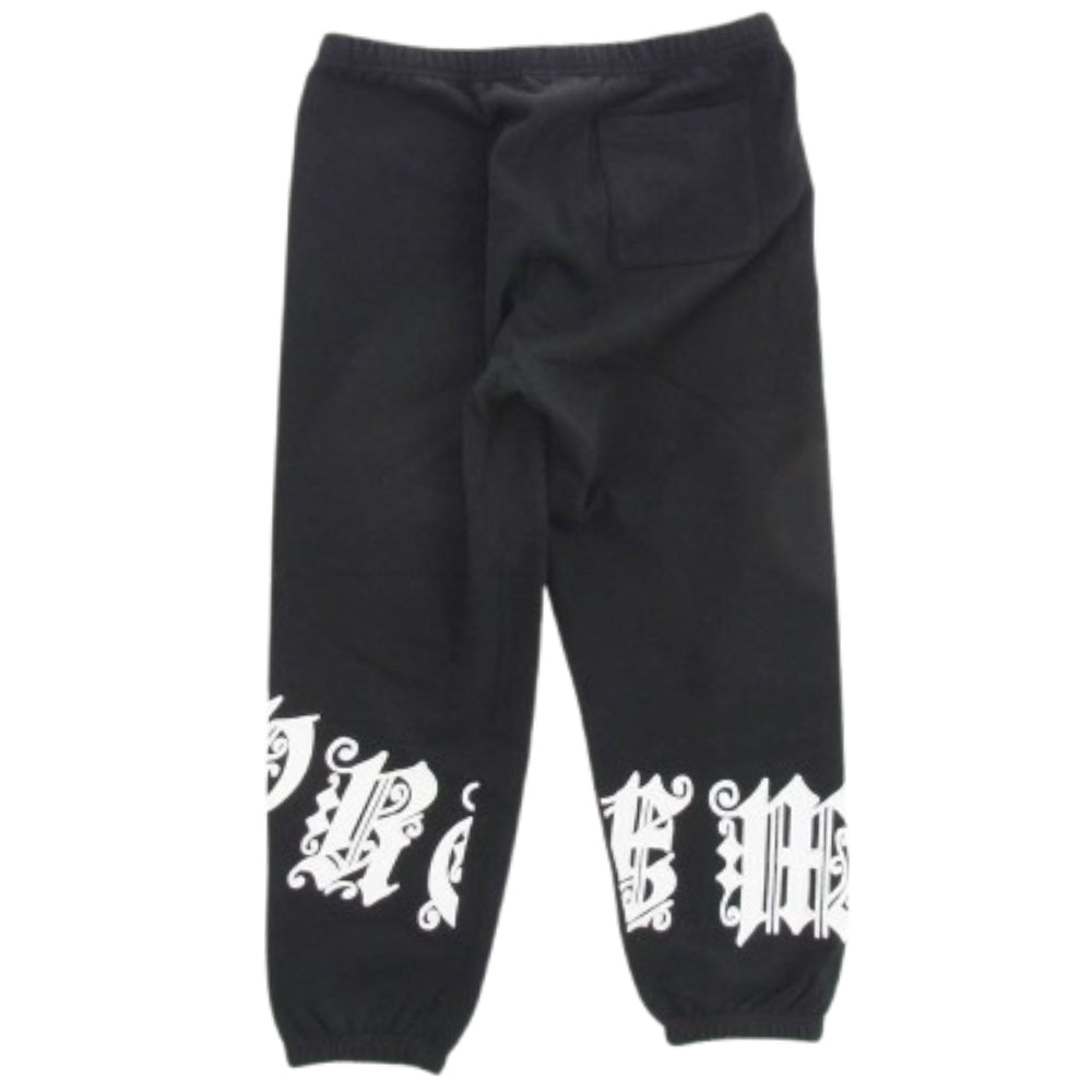 Supreme シュプリーム 21SS Old English Wrap Sweatpant オールド イングリッシュ スウェット パンツ ブラック系 M【中古】
