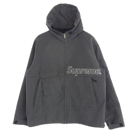 Supreme シュプリーム 20SS Ripstop Utility Jacket リップストップ ユーティリティー ジャケット ブラック系 M【中古】