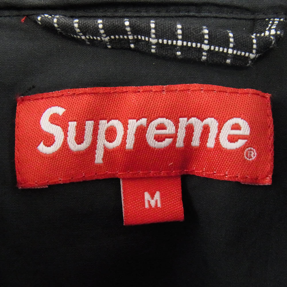 Supreme シュプリーム 20SS Ripstop Utility Jacket リップストップ ユーティリティー ジャケット ブラック系 M【中古】