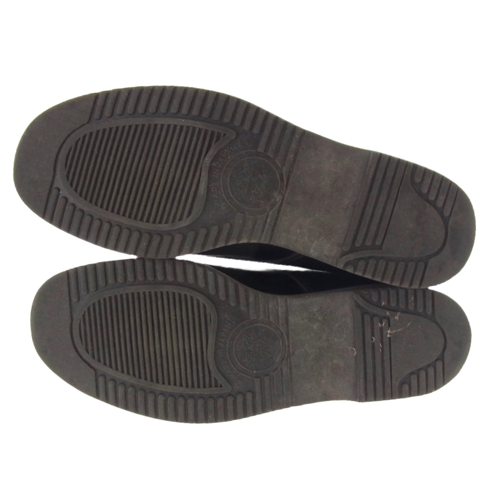 PADRONE パドローネ アーバンライン ダブルモンクストラップ シューズ ブラック系【中古】