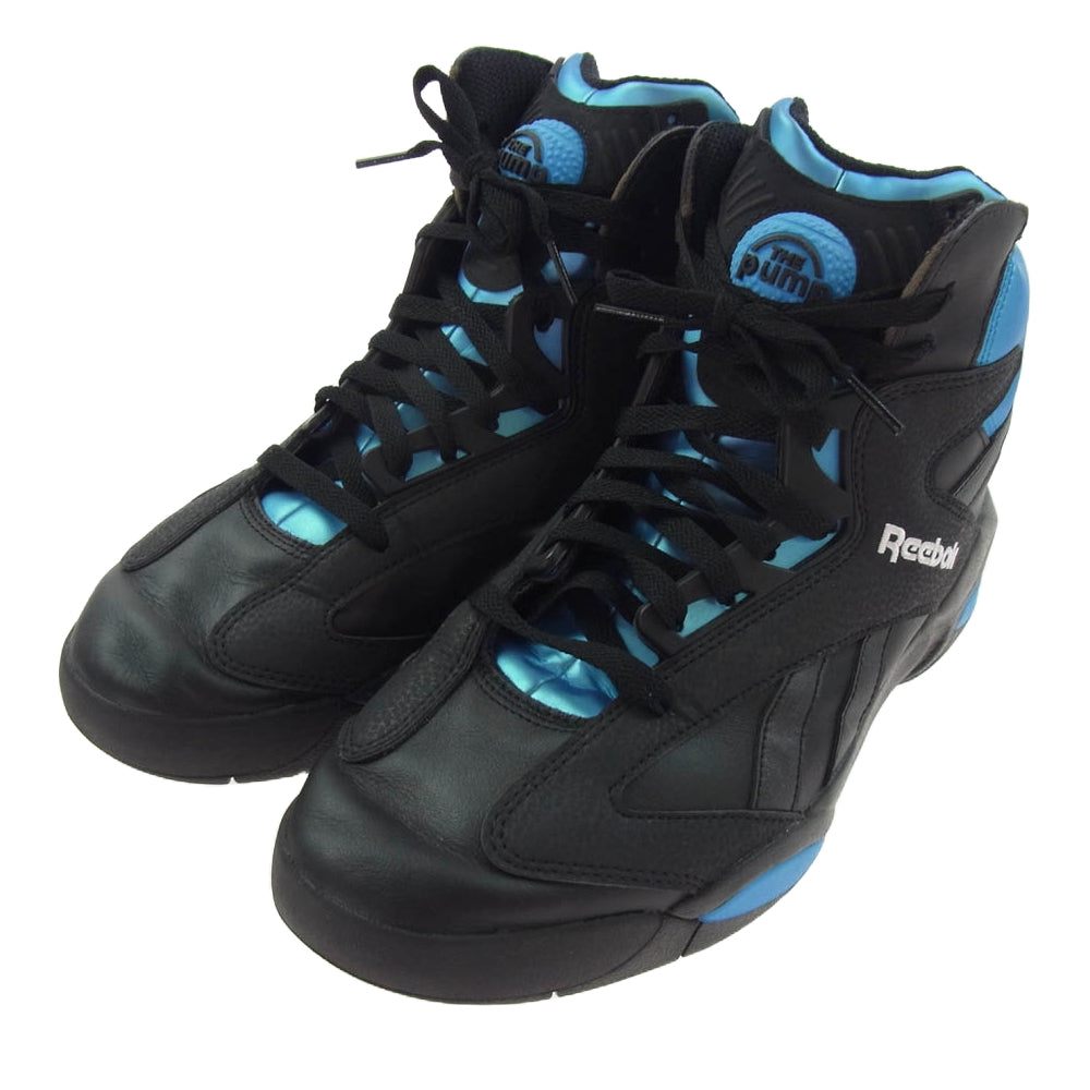 Reebok リーボック HR0499 Shaq Attaq Core Black シャックアタック コアブラック スニーカー ブラック系 ブルー系 28.5cm【中古】