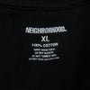 NEIGHBORHOOD ネイバーフッド 232PCNH-ST01 NH.TEE SS-1 ロゴプリント 半袖 Tシャツ ブラック系 XL【中古】