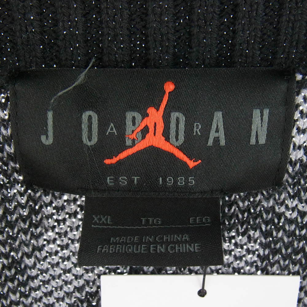 NIKE ナイキ JORDAN BRAND AS M J FLT HRTG CARDIGAN ジョーダン ブランド ジョーダン FLT ヘリテージ カーディガン グレー系 ブラック系 XXL【新古品】【未使用】【中古】