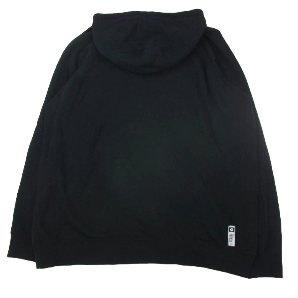 SEQUEL シークエル LEMON ロゴ スウェット パーカー ブラック系 XL【中古】