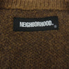 NEIGHBORHOOD ネイバーフッド 21AW 212FUNH-KNM04 MOHAIR CARDIGAN モヘア カーディガン ブラウン系 XL【中古】