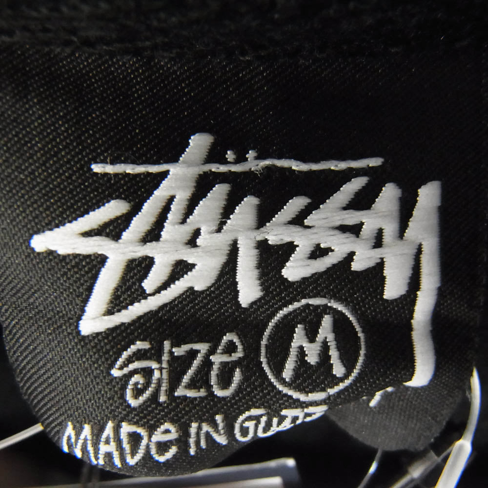 JUNYA WATANABE COMME des GARCONS MAN ジュンヤワタナベコムデギャルソンマン 24SS STUSSY WM-T909-100-1-2 eye × ステューシー SWEAT PARKER CUSTOMIZED Hooded Vest ウェット パーカー カスタマイズ ブラック系 S【新古品】【未使用】【中古】