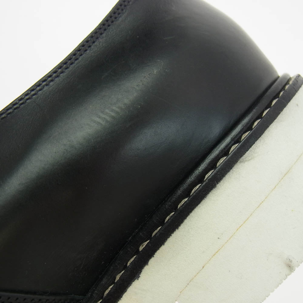 SARTORE サルトル イタリア製 フリンジ シューズ ブラック系 37【中古】