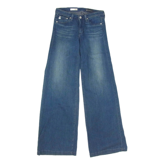 theory セオリー × AG エージー 01-5360950 スーパー ワイド レッグ デニム パンツ インディゴブルー系 26【新古品】【未使用】【中古】