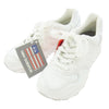 NEW BALANCE ニューバランス M1400JWT USA製 レザー オールホワイト ローカット スニーカー ホワイト系 24.5cm【中古】