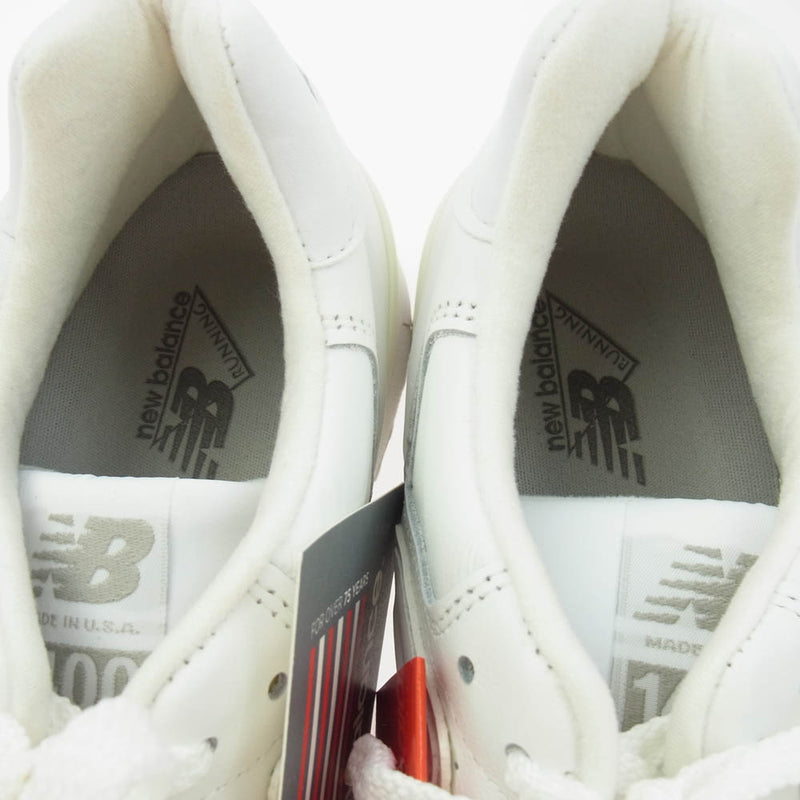 NEW BALANCE ニューバランス M1400JWT USA製 レザー オールホワイト  