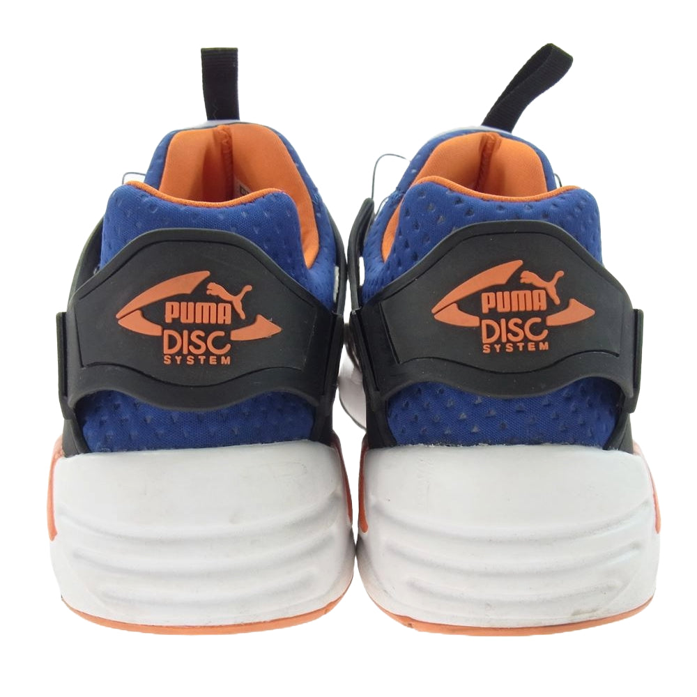 PUMA プーマ DISC BLAZE 3D AFAST FWD ディスク ブレイズ スニーカー ホワイト系 ブルー系 オレンジ系 28cm【中古】