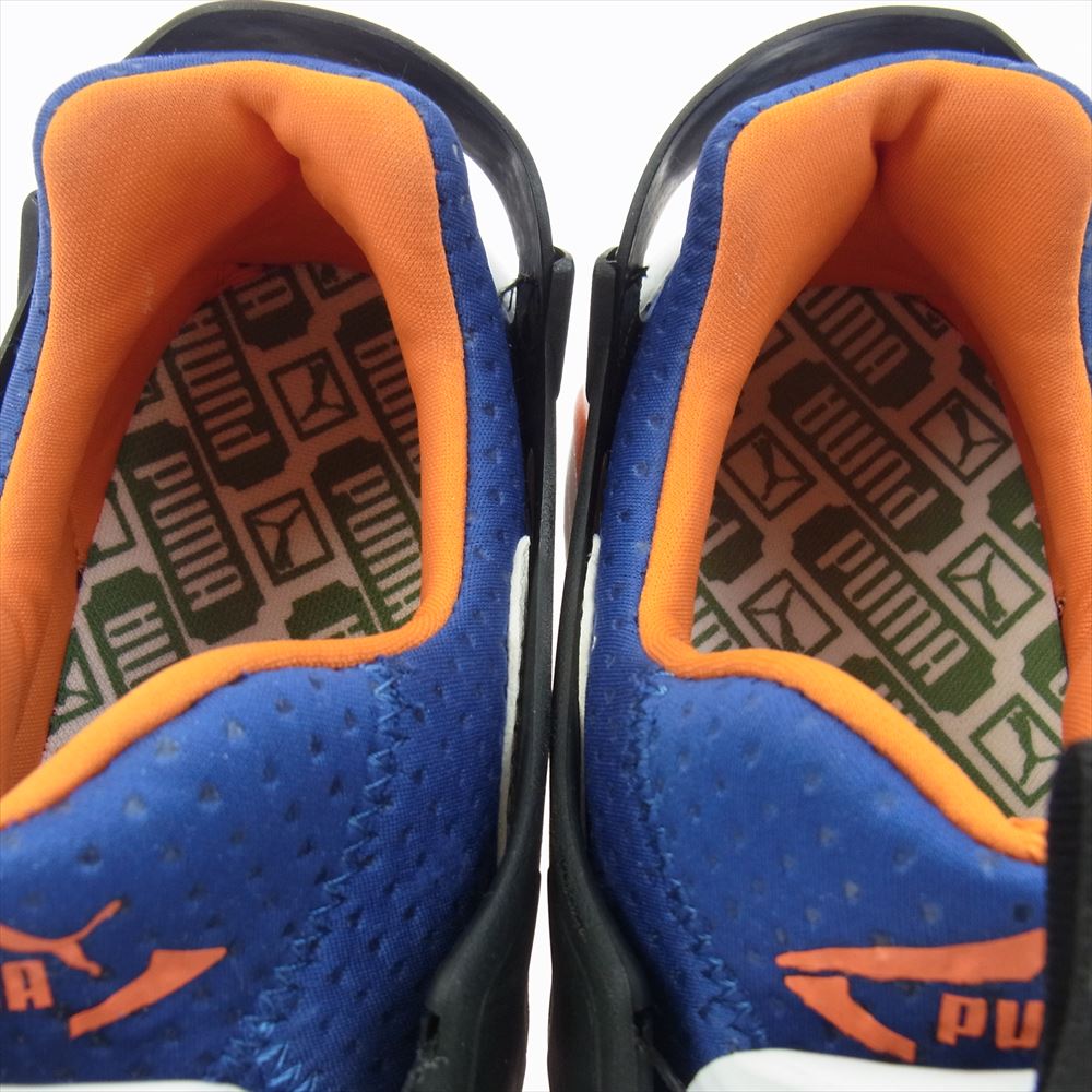 PUMA プーマ DISC BLAZE 3D AFAST FWD ディスク ブレイズ スニーカー ホワイト系 ブルー系 オレンジ系 28cm【中古】