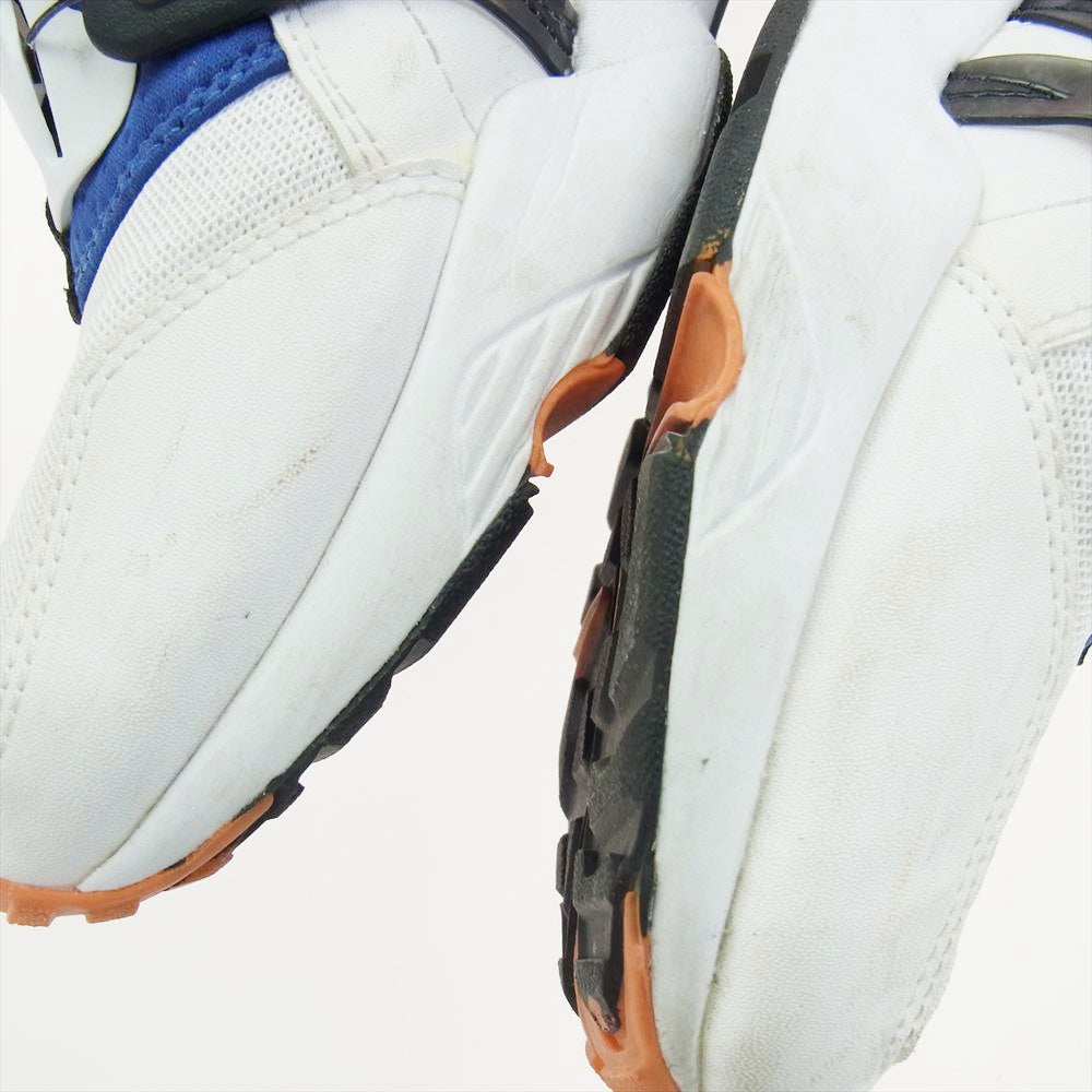 PUMA プーマ DISC BLAZE 3D AFAST FWD ディスク ブレイズ スニーカー ホワイト系 ブルー系 オレンジ系 28cm【中古】