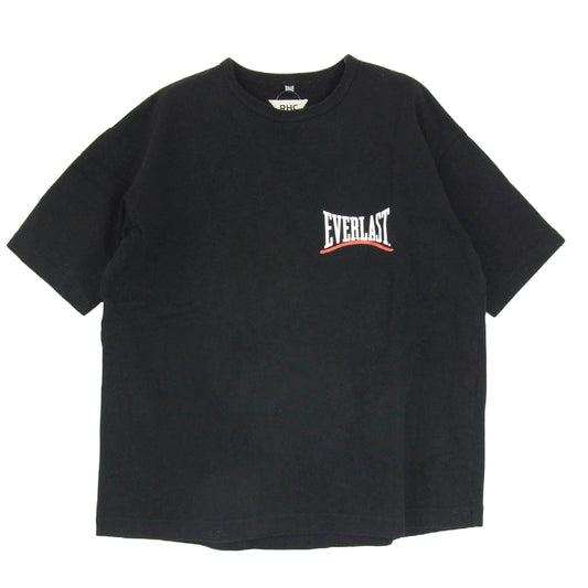 Ron Herman ロンハーマン RHC EVERLAST ロゴ プリント 半袖 Tシャツ ブラック系 S【中古】