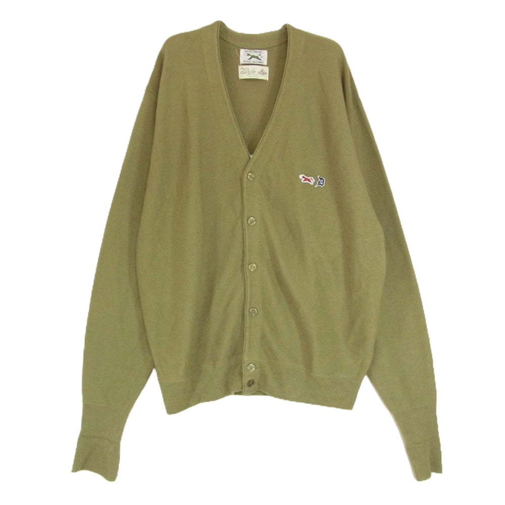ダファー × PENNEYS THE FOX CARDIGAN ぺニーズ ニット カーディガン カーキ系 M【中古】