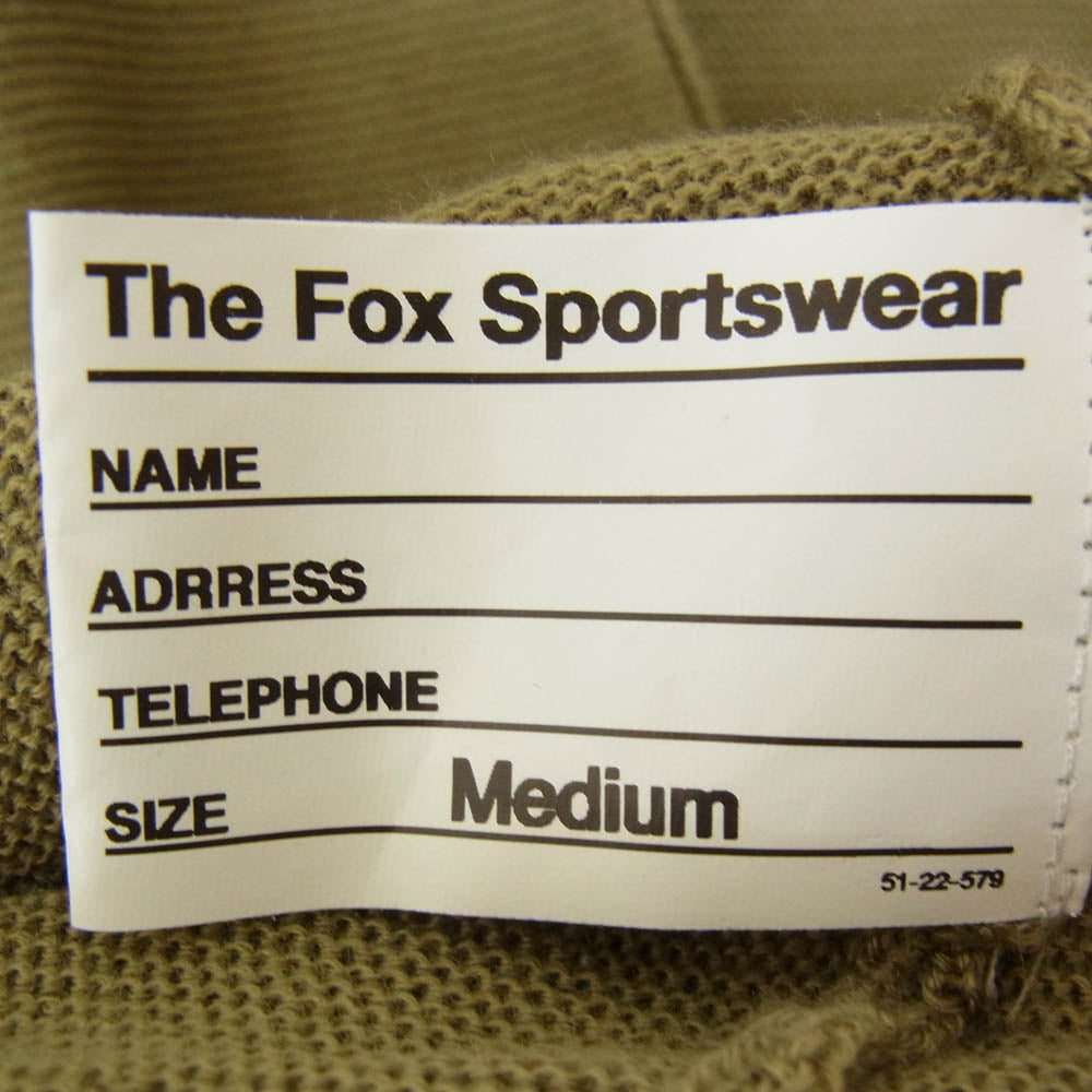 ダファー × PENNEYS THE FOX CARDIGAN ぺニーズ ニット カーディガン カーキ系 M【中古】