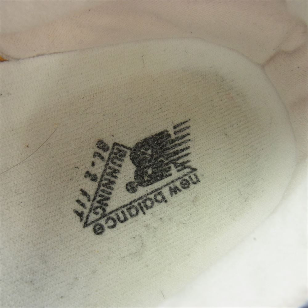 NEW BALANCE ニューバランス M576PBY 英国製 576スエード ローカット  スニーカー ネイビー系 US10【中古】