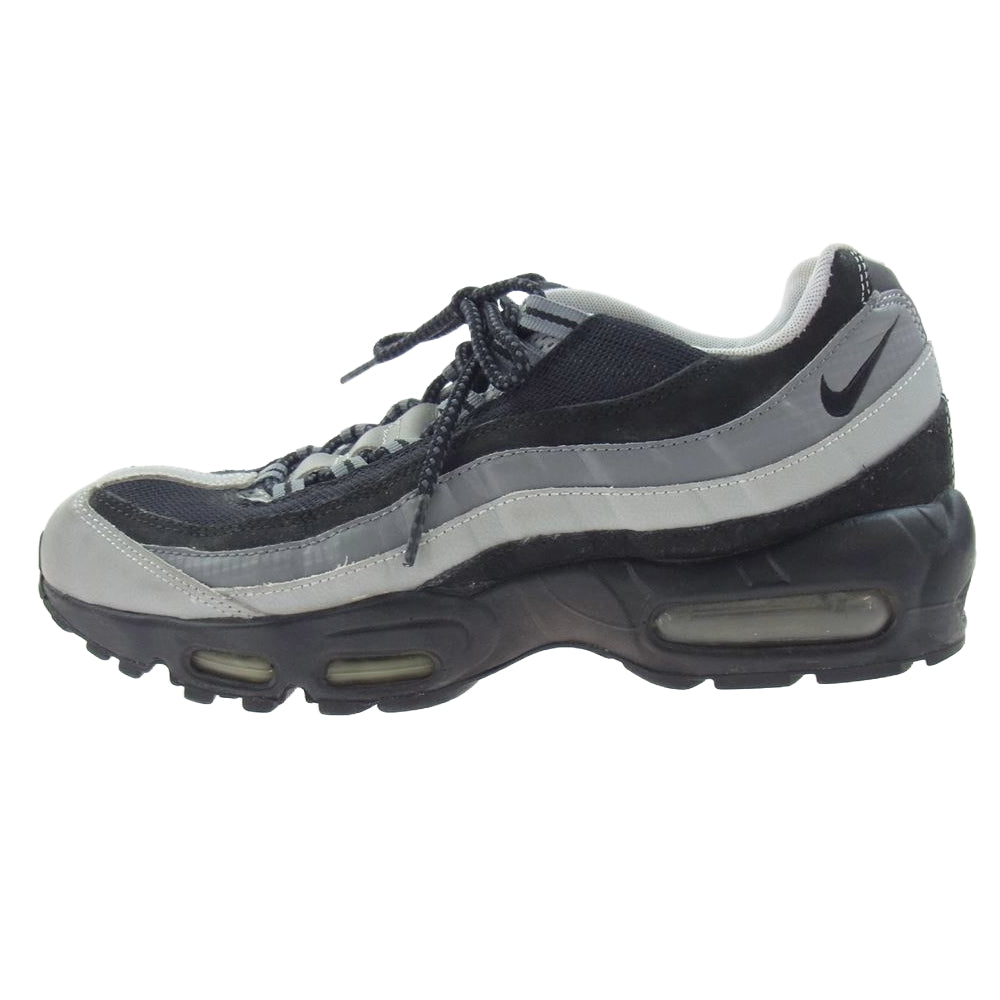NIKE ナイキ 749766-005 Air Max 95 Black Wolf Grey Cool Grey エアマックス95 ブラック ウルフグレー クールグレー スニーカー ブラック系 グレー系 28cm【中古】