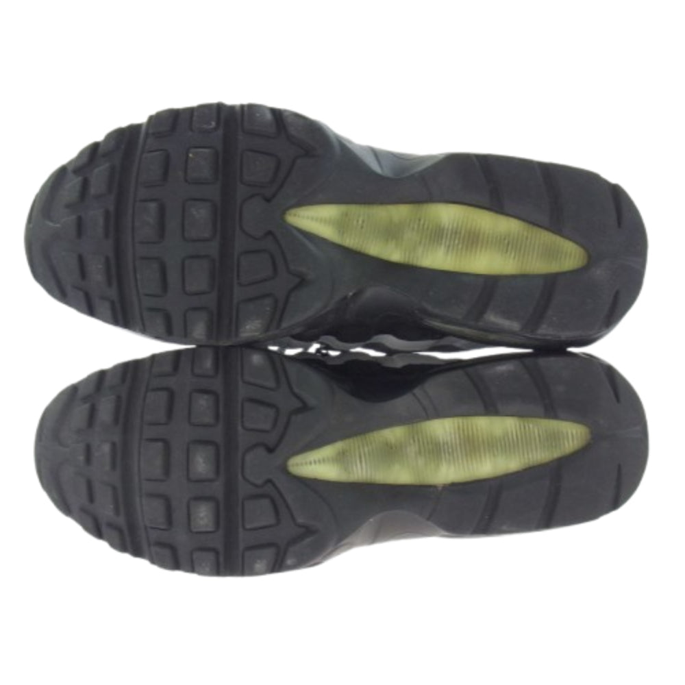 NIKE ナイキ 749766-005 Air Max 95 Black Wolf Grey Cool Grey エアマックス95 ブラック ウルフグレー クールグレー スニーカー ブラック系 グレー系 28cm【中古】