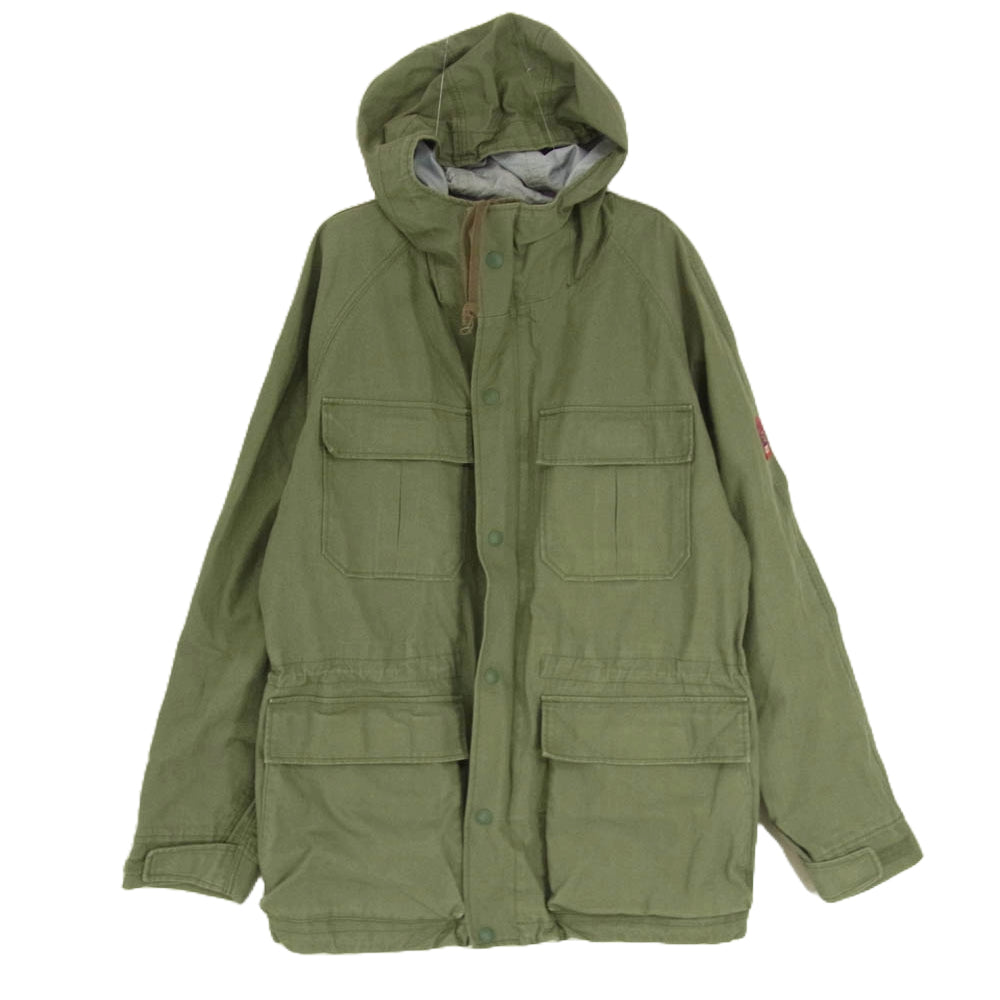 HYSTERIC GLAMOUR ヒステリックグラマー 0261AB02 ワッペン ミリタリー フーデッド ジャケット カーキ系 M【中古】