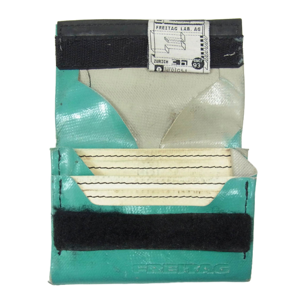 FREITAG フライターグ E.T コインケース グリーン系【中古】