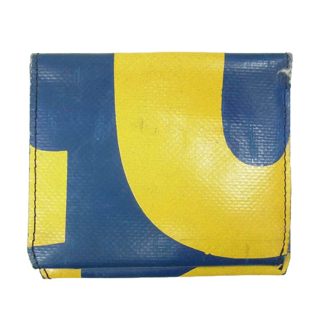 FREITAG フライターグ LEONARD レオナード 二つ折り 財布 ウォレット ブルー系【中古】