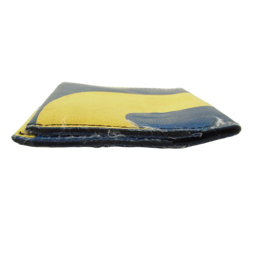 FREITAG フライターグ LEONARD レオナード 二つ折り 財布 ウォレット ブルー系【中古】