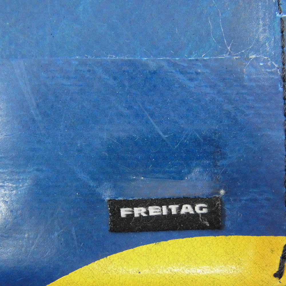 FREITAG フライターグ LEONARD レオナード 二つ折り 財布 ウォレット ブルー系【中古】