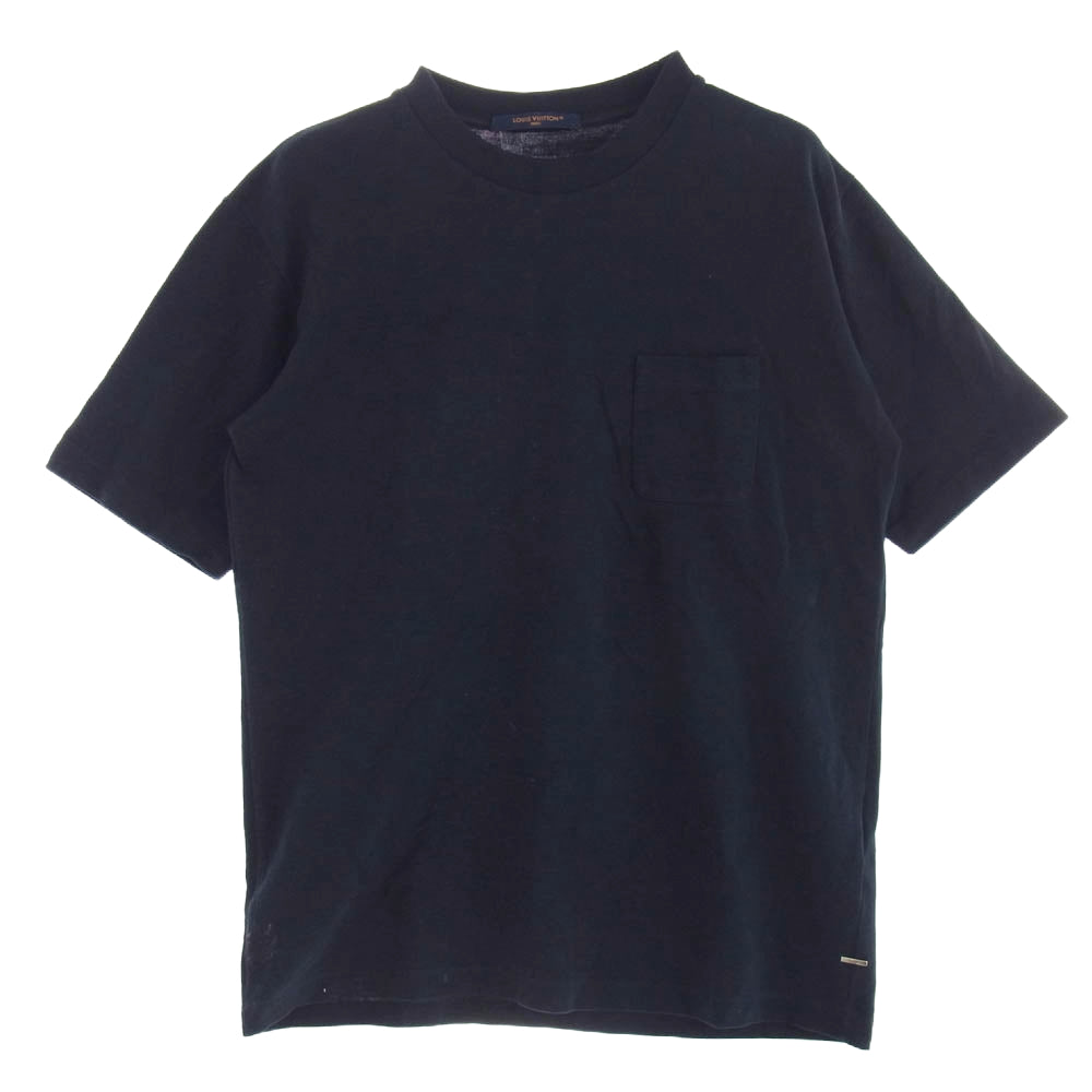 LOUIS VUITTON ルイ・ヴィトン 1A7XE2 LVSE Half Damier Pocket T-Shirt  ハーフ ダミエ ポケット Tシャツ ネイビー系 XL【中古】