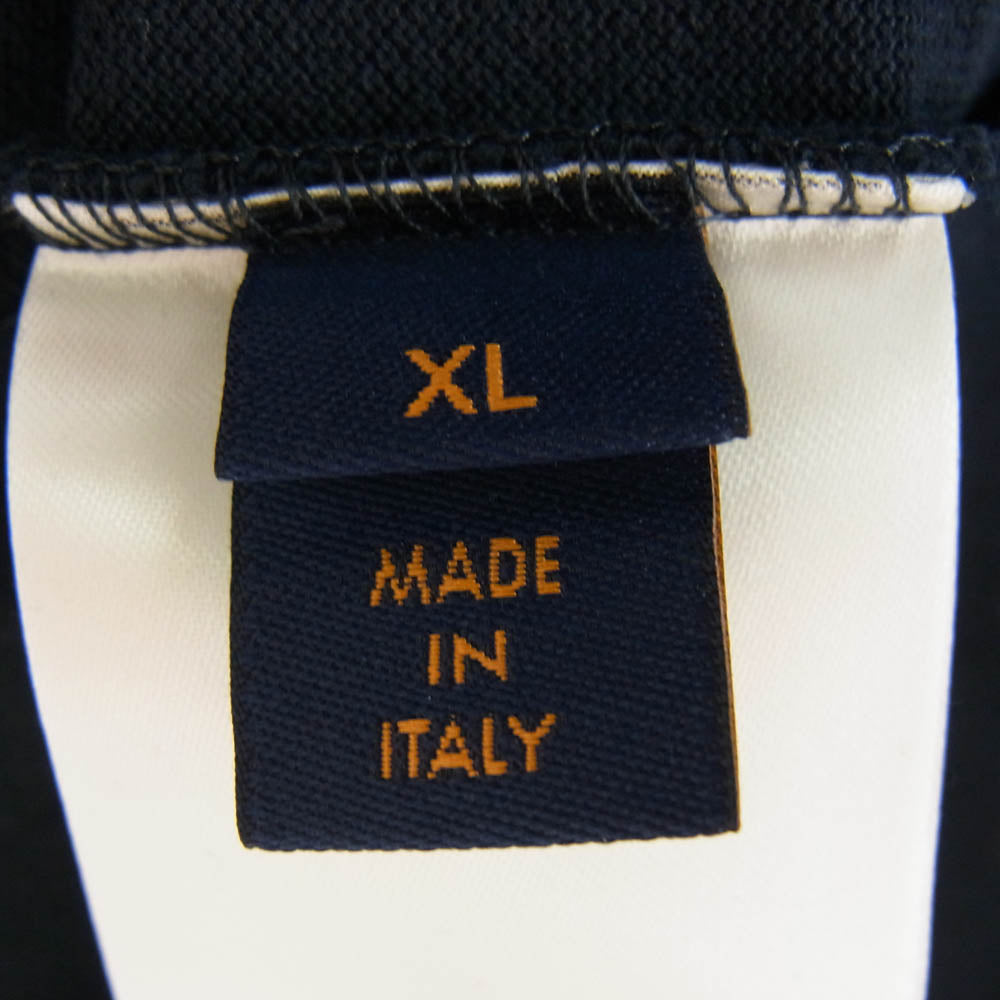 LOUIS VUITTON ルイ・ヴィトン 1A7XE2 LVSE Half Damier Pocket T-Shirt  ハーフ ダミエ ポケット Tシャツ ネイビー系 XL【中古】