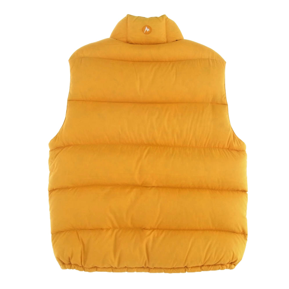 MARMOT マーモット 5633J J ナイロン ダウン ベスト イエロー系 M【中古】