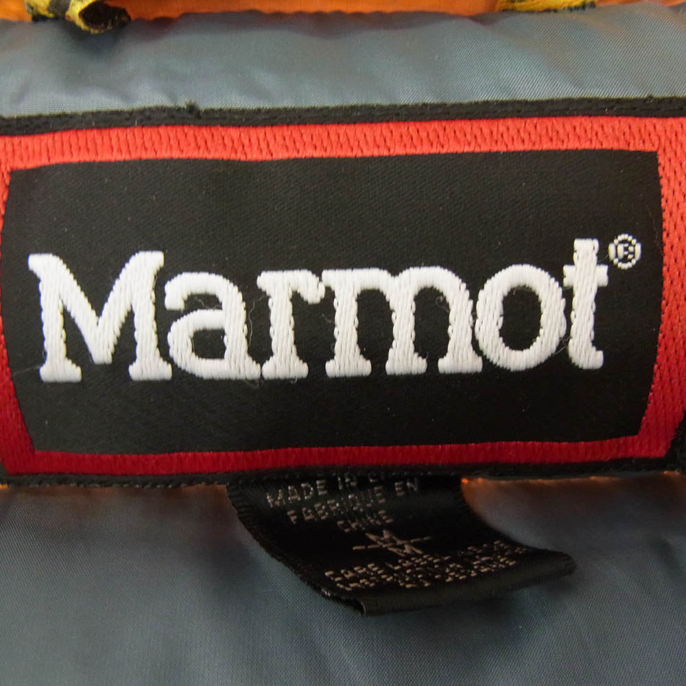 MARMOT マーモット 5633J J ナイロン ダウン ベスト イエロー系 M【中古】