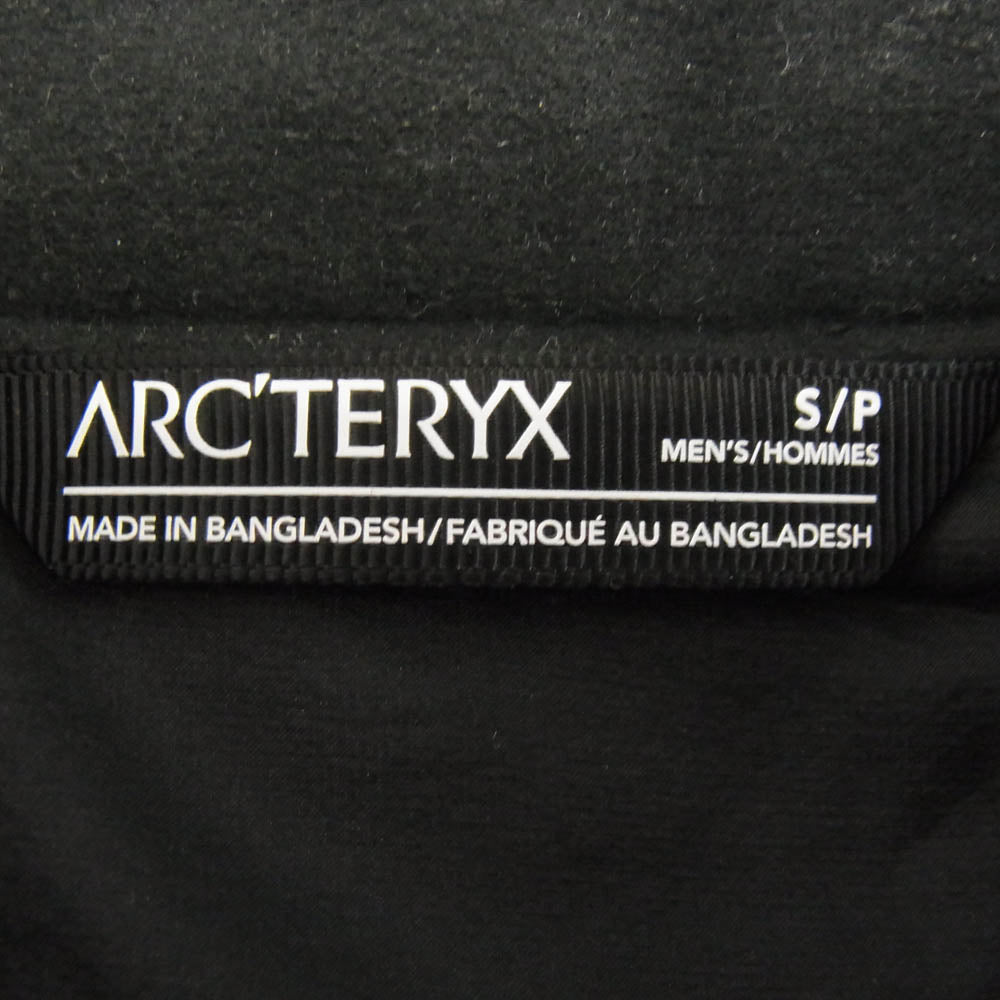ARC'TERYX アークテリクス 24110 Atom LT Vest アトム LT ベスト ブラック系 S【中古】