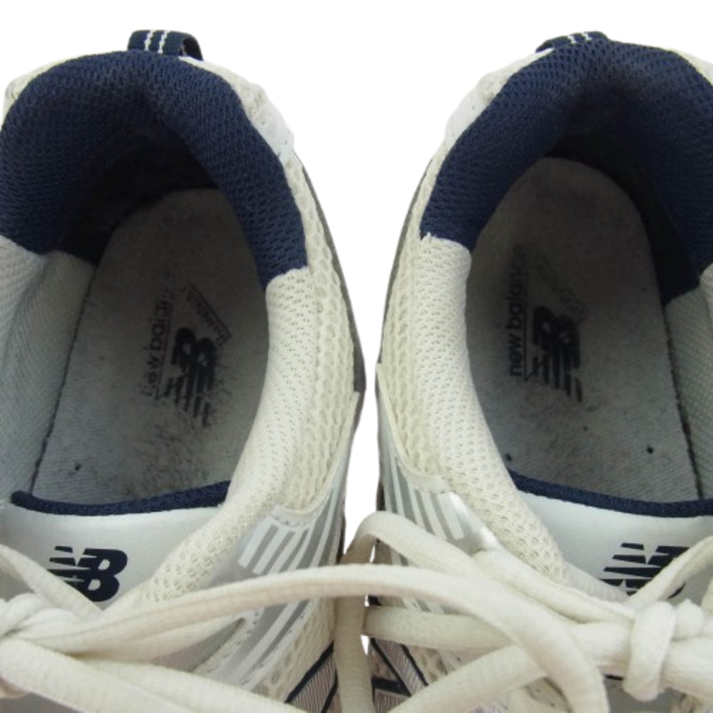 NEW BALANCE ニューバランス MR530SG スニーカー ランニングシューズ ホワイト系 シルバー系 ネイビー系 26cm【中古】