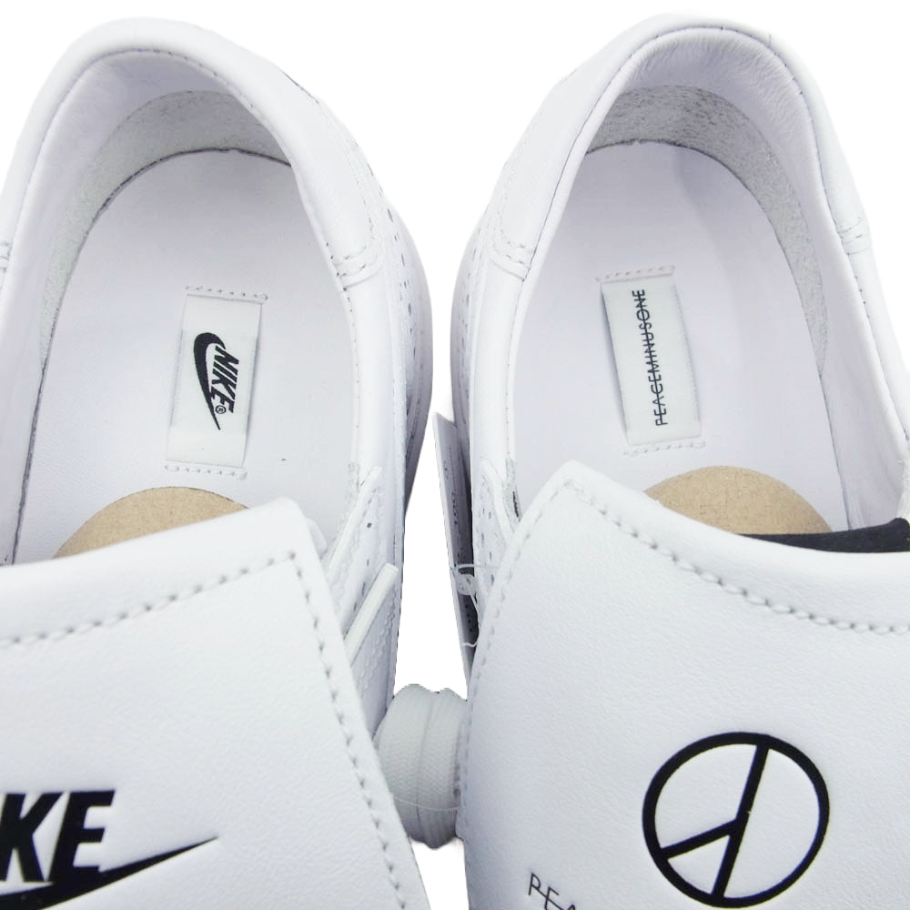NIKE ナイキ DH2482-100 × PEACEMINUSONE KWONDO1 ピースマイナスワン クウォンド1 ローカット スニーカー ホワイト系 27.5cm【新古品】【未使用】【中古】